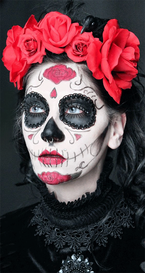 Best-Sugar-Skull-Makeup-Looks-For-Halloween-2023-5
