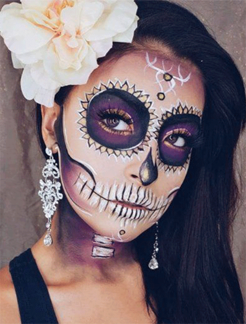 Best-Sugar-Skull-Makeup-Looks-For-Halloween-2023-8
