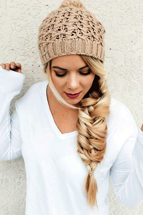 Best-Winter-Hairstyles-For-Beanie-Lovers-Hat-Hair-Happiness-2