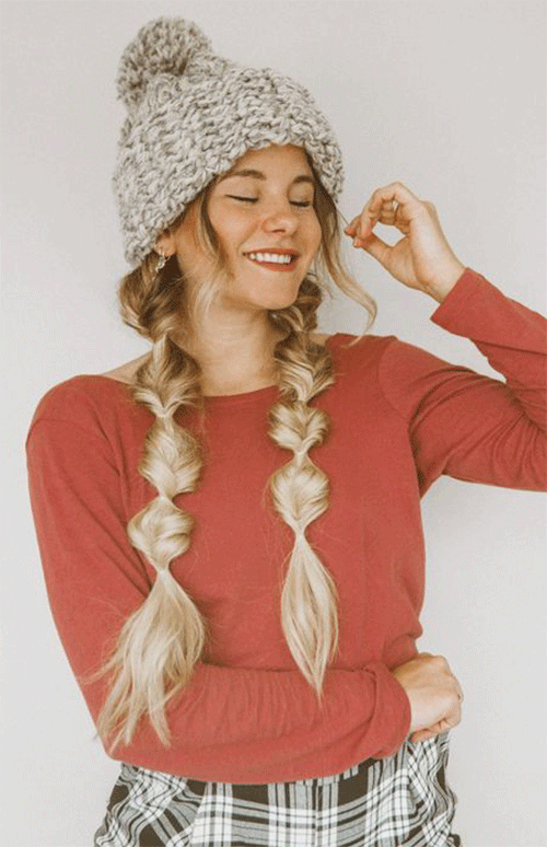 Best-Winter-Hairstyles-For-Beanie-Lovers-Hat-Hair-Happiness-3
